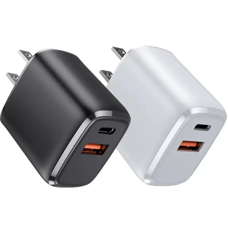 

Сетевое зарядное устройство с двумя портами, 20 Вт, 100 шт.