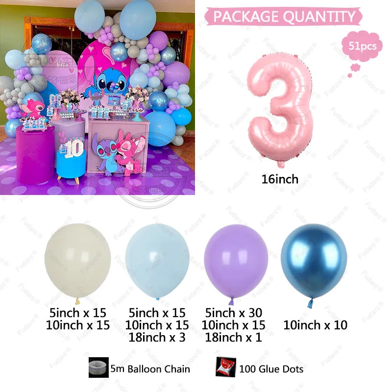 1 компл. Lilo &amp Stitch детская лампа для дня рождения |