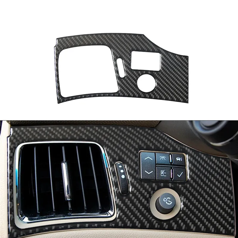 Для Cadillac CTS 2008-2022 Sport Wagon 2010-2022 черный углеродное волокно различные детали наклейки