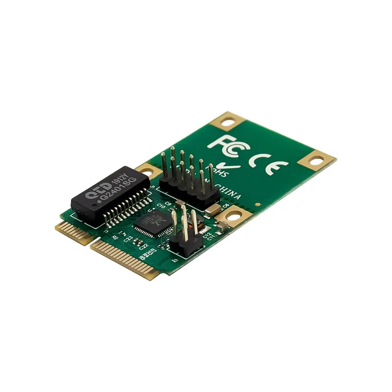 Сетевые карты Mini PCIE сетевая карта 1000 Мбит/с Gigabit Ethernet RJ45 сетевой адаптер для ПК