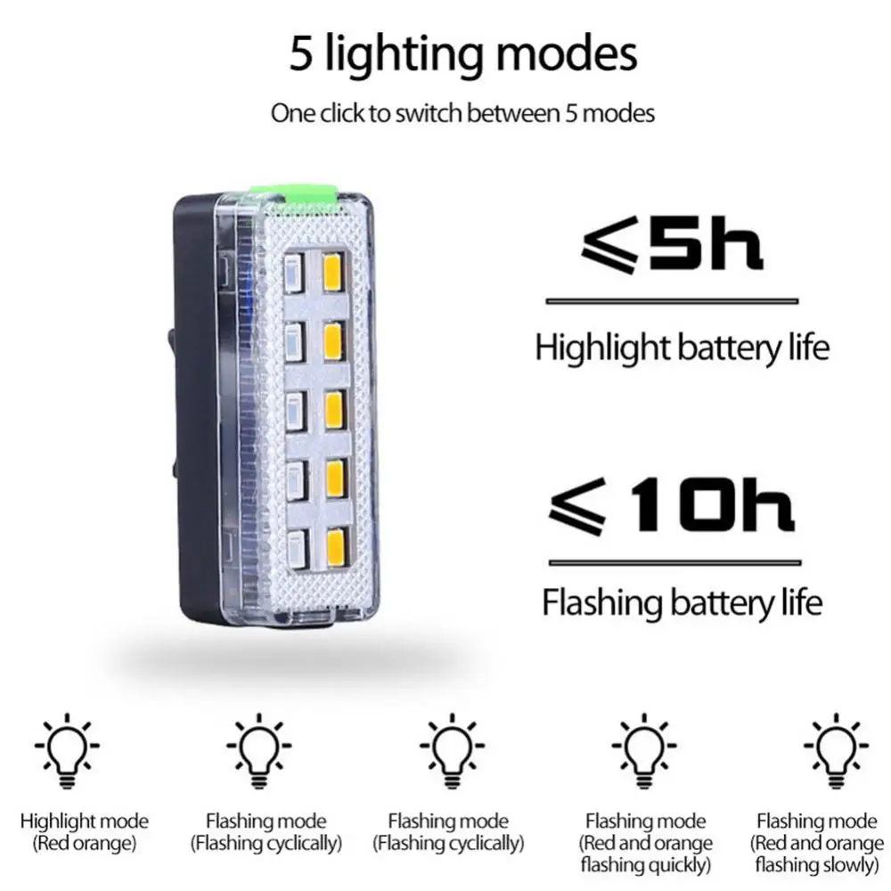 

Фонарь для велосипеда, легкий, безопасный задний фонарь