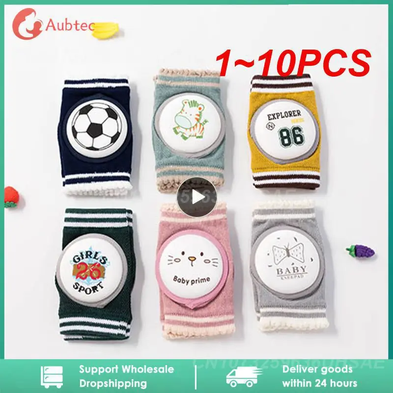 

1-10 шт., Детские наколенники для мальчиков и девочек