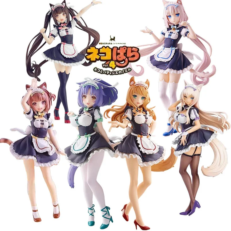 Фигурка NEKOPARA из аниме Chocola 20 см ваниль азуки кокосовый клен корица всплывающая
