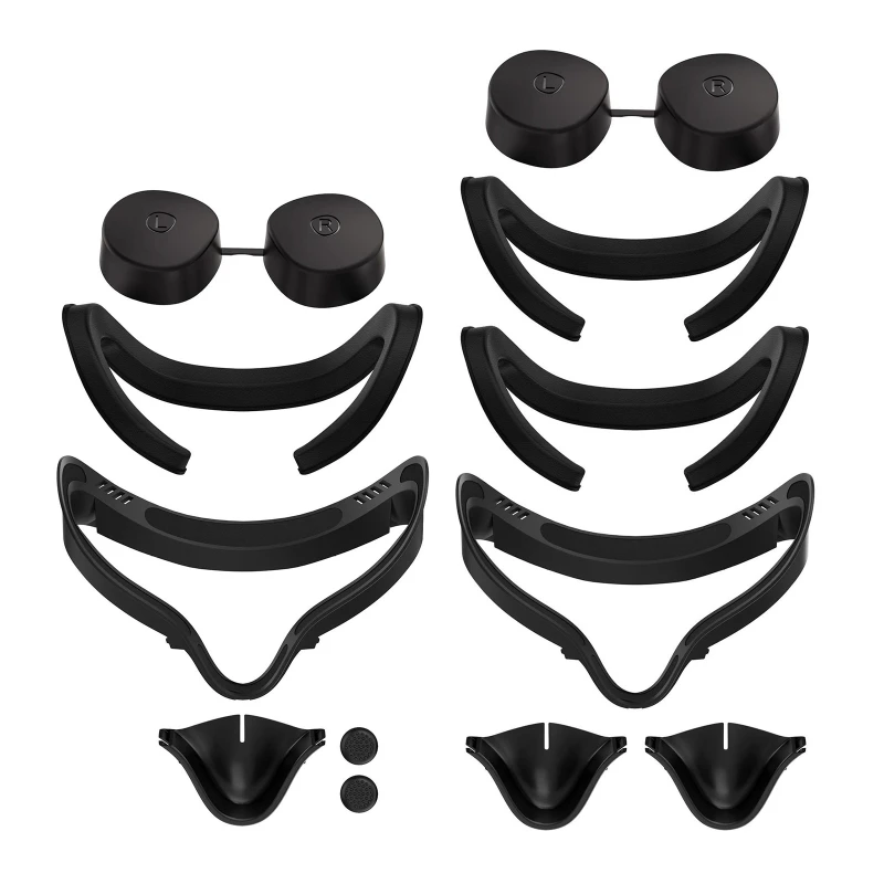 

6 в 1, искусственная вспененная задняя крышка для глаз, фоторамка для Oculus Quest 2