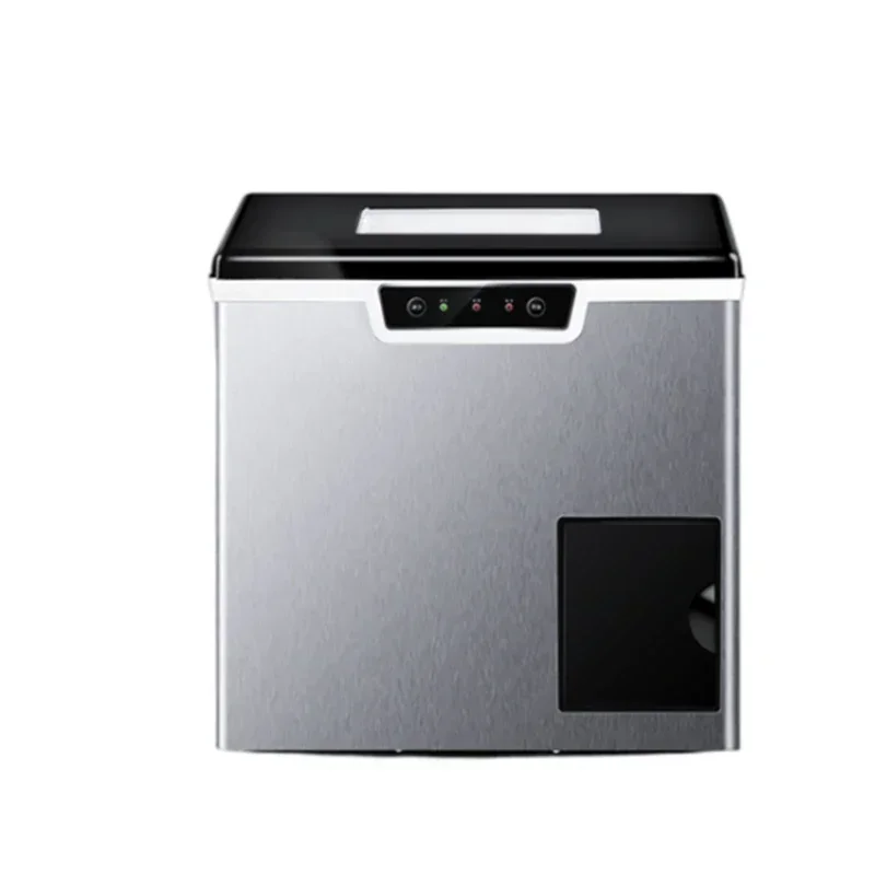 ZB-20A Ice Machine 35KG/24H Maker небольшой круглый льдогенератор и дробильный