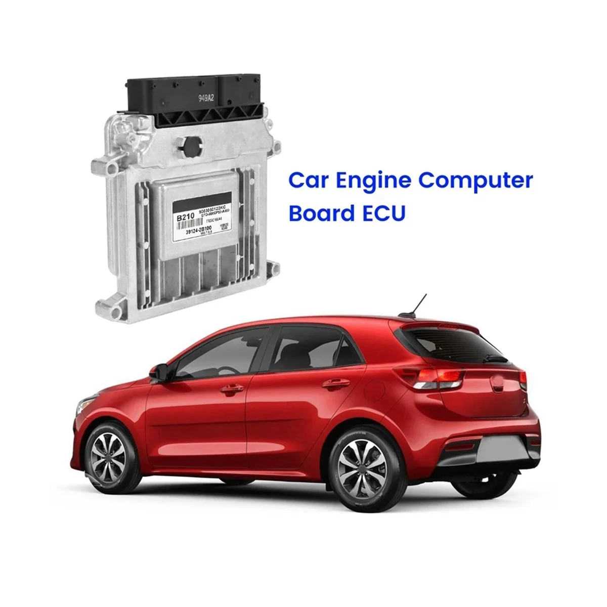 

39124-2B100 Автомобильная материнская плата двигателя ECU электронный блок управления mg7.9.800для KIA Forte 2008-2013 391242B100