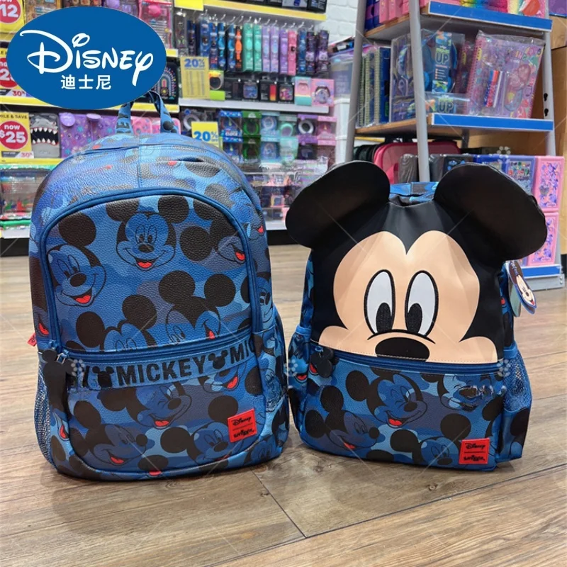 Школьный портфель Disney Smiggle женский рюкзак с колесами Микки детский рисунком для