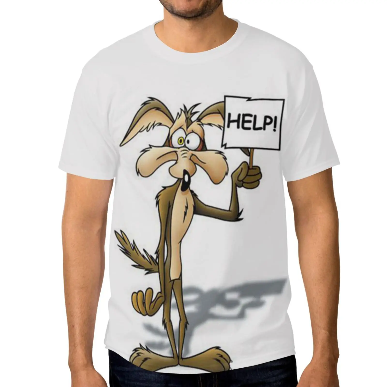 

Летние мужские футболки с аниме-принтом 2022, Мужская футболка с животными, забавные новые модные топы из полиэстера в стиле хип-хоп, пуловер с...