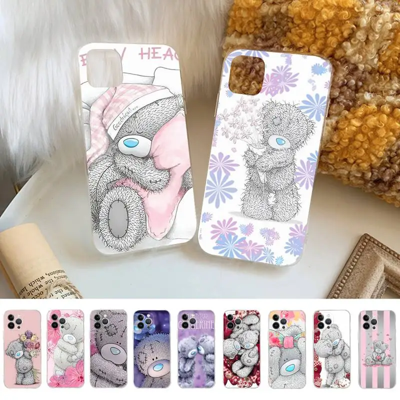 

Tatty Teddy Bear Phone Case For iPhone 14 11 12 13 Mini Pro XS Max Cover 6 7 8 Plus X XR SE 2020 Funda Shell