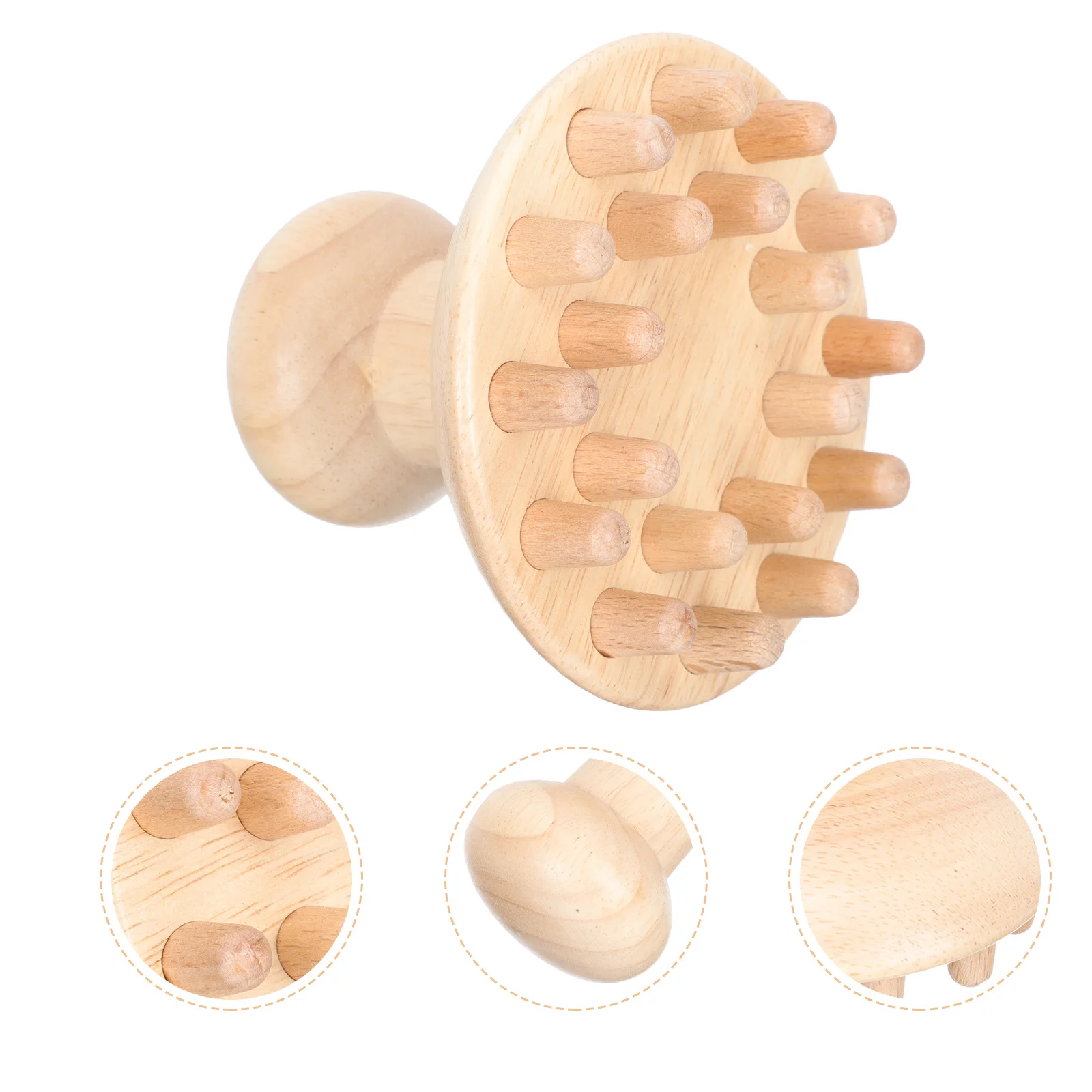 

Comb Scalp Head Brush Hair Wood Guasha Wooden Scraper Scrubber Tool Combs Scraping Dandruff Applicator Wide Kids Scrub Lymphatic