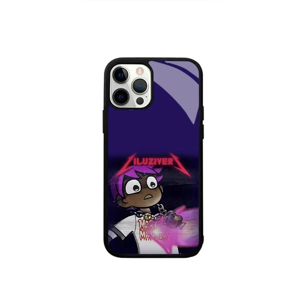 Чехол для телефона Rapper Lil Uzi Vert IPhone 16 15 14 13 Pro Max 11 12 Mini Alex зеркальный чехол