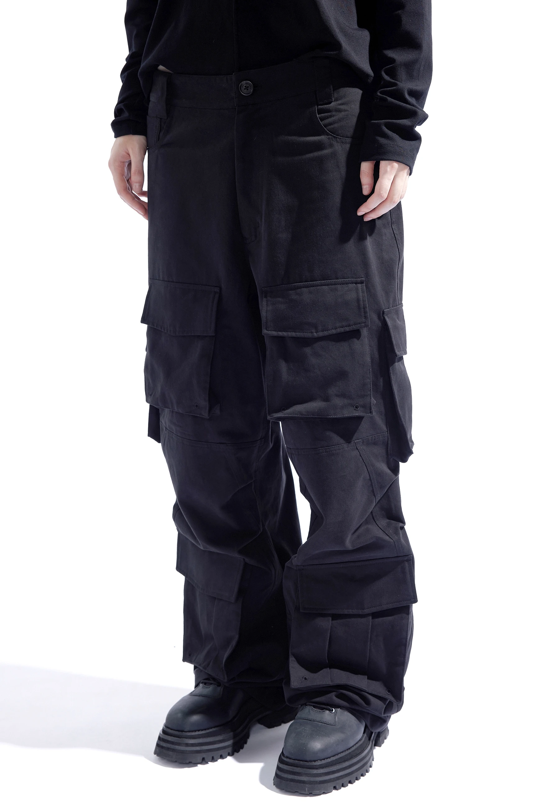 

Новинка 2022, одежда для мужчин и женщин, оригинальный нишевой комбинезон с мульти карманами и регулируемой талией, брюки, костюмы 27-46