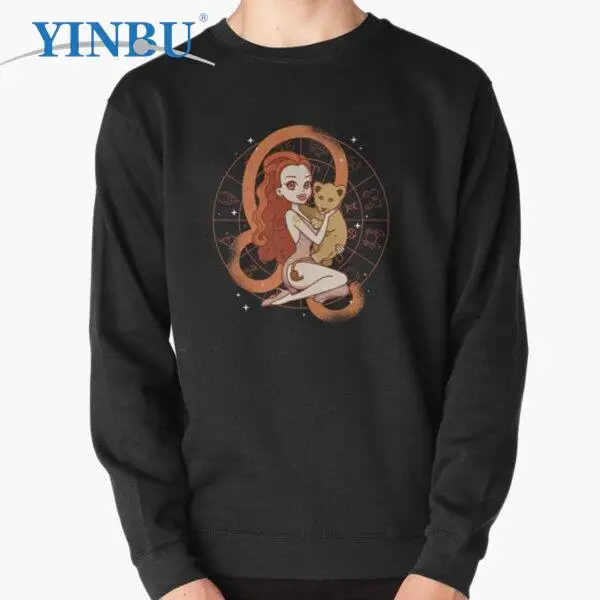 

LEO HOROSCOPE STAR SIGN STEAMPUNK ASTROLOGY ZODIAC pullover sweatshirts Fashion clothes for men new in hoodies streetwear