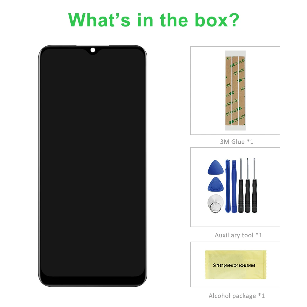6 5 ''Оригинальный ЖК-дисплей для OPPO Realme C25 RMX3193 сенсорный экран в сборе замена