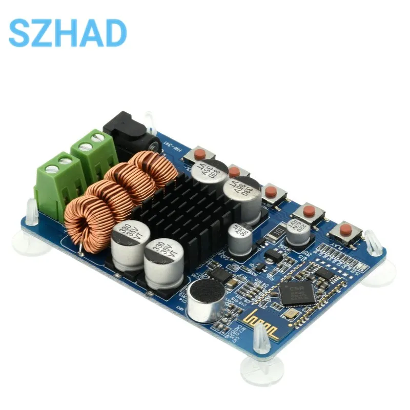 

Bluetooth-compatible Receiver Board Bluetooth-compatible 4.0 Power Amplifier TPA3116 / 3118 Digital Amplifier Module Board