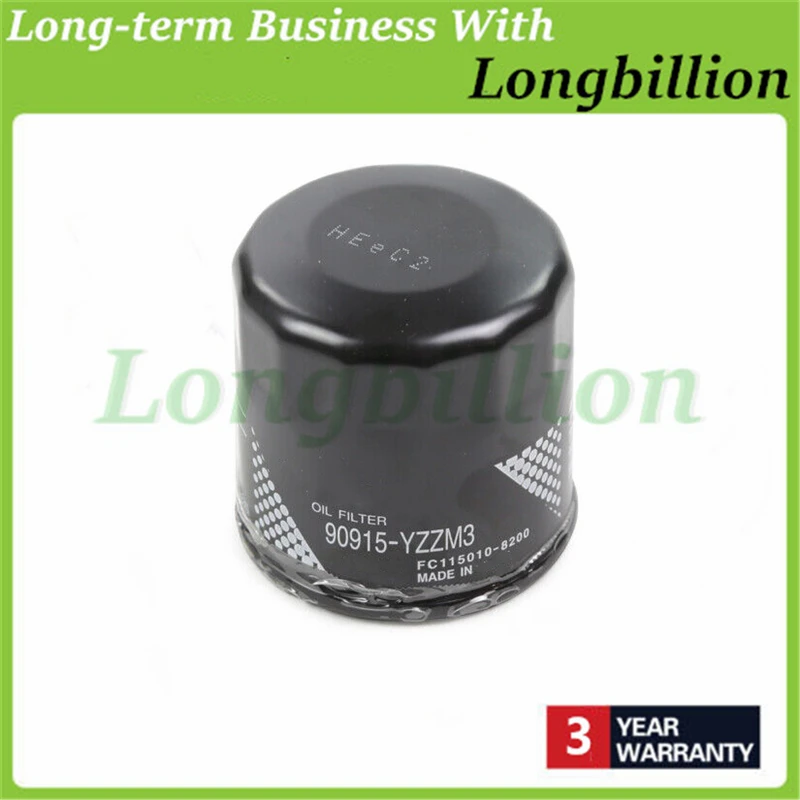 Новый автомобильный масляный фильтр 90915-YZZM3 для Toyota CARROLLA AE86