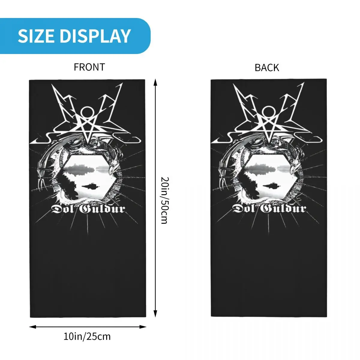 Вызов Dol Guldur велосипедная Бандана Маска для лица шарф бандана ветрозащитная