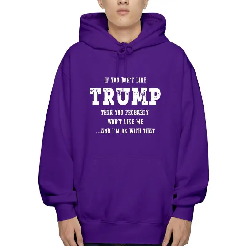 

Толстовки с капюшоном, верхняя одежда Дональда Трампа, забавная, мне нравится Трамп, политическая толстовка, мужской подарок