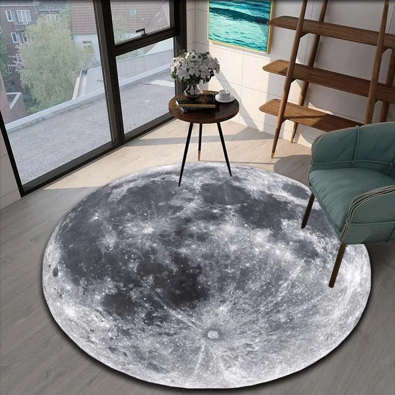 

Seven Stars Pattern Printing Living Room Round Carpet Floor Mat rugs for bedroom door mat carpets for living room round rug