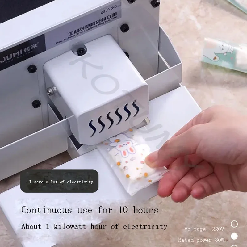 Удобная портативная машина для запечатывания пакетов алюминиевая фольга