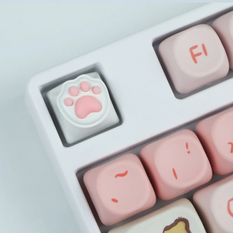 Очаровательная 3D-клавиатура с когтями животных мягкими прикосновениями для