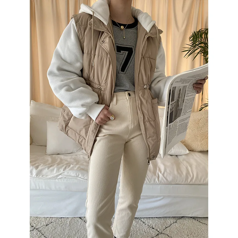 New Winter Women's Hooded Cotton Coat Thickened Warm Overcoat Parkas Down Female Outerwear Jackets