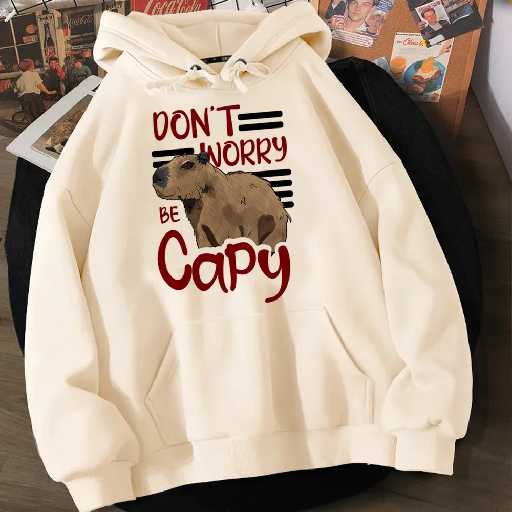

Capibara hoodies men Korean style funny y2k aesthetic clothes hoddies man Winter pulls