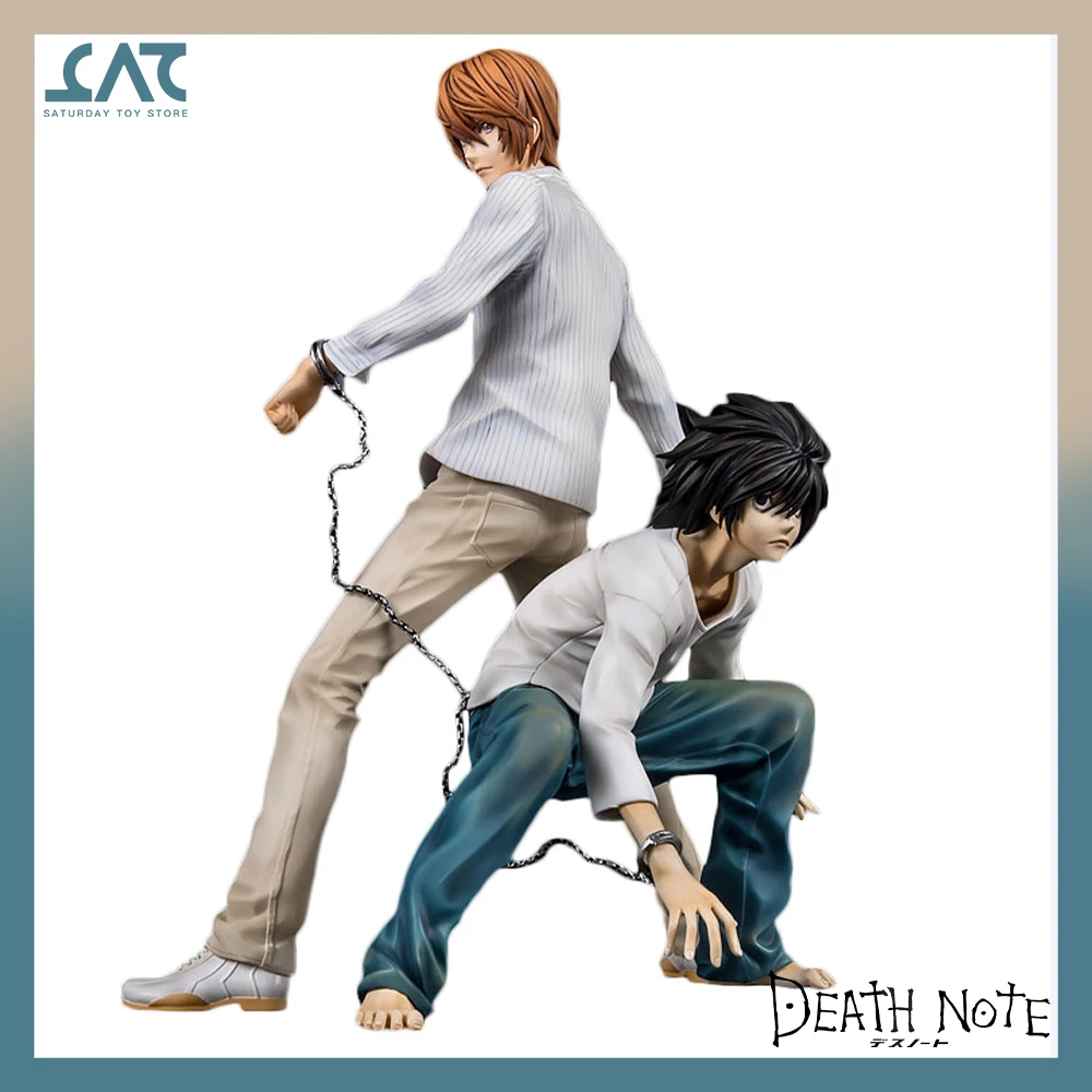 

Death Note 24 см, Yagami светильник, Аниме фигурки Yagami светильник L, статуэтка, модель куклы, украшение комнаты, коллекционные игрушки, подарки