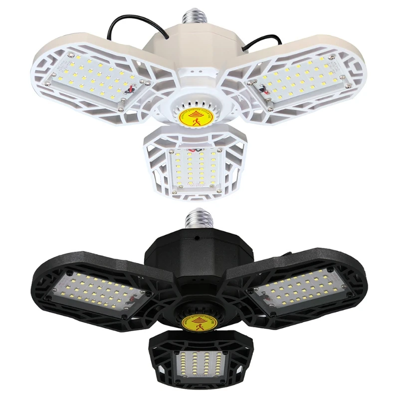

LED Garage Light 60W Deformable LED Garage Ceiling Light with 3 Adjustable Panel