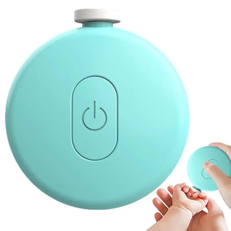 Детский триммер для ногтей, электрические Детские кусачки для ногтей, Набор детских пилок для ногтей с 6 сменными головками для обрезки и по...