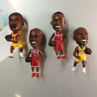 creative basketball players fridge stickers birthday gifts for kids home decor fridge magnets message board magnetic stickers