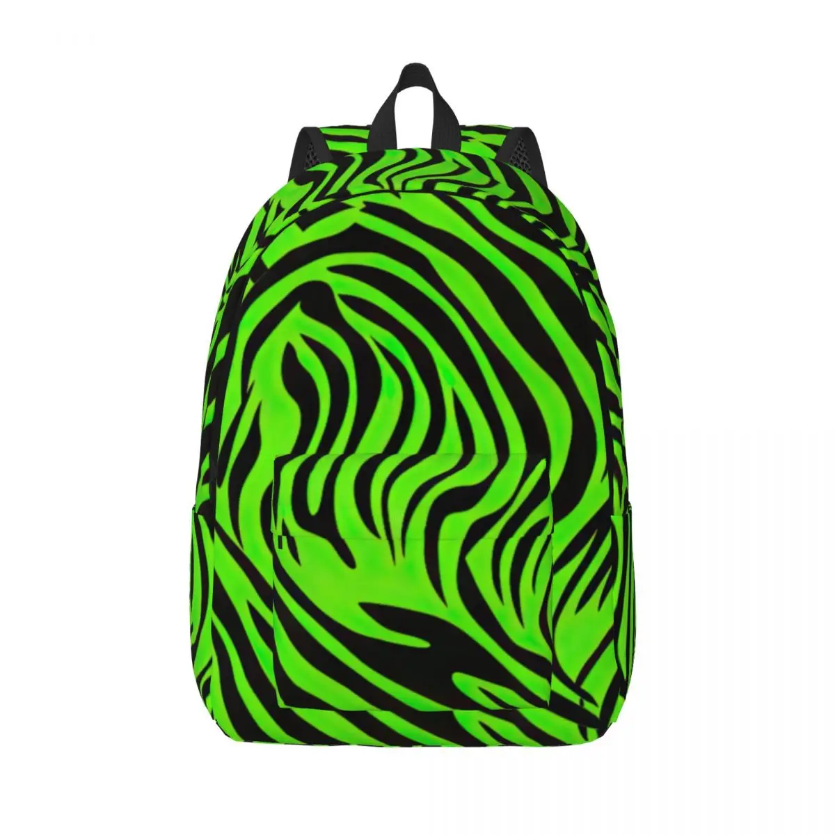 

Line Green Zebra Backpack Stripe Print Style Backpacks Girl Camping Durable School Bags High Quality Rucksack