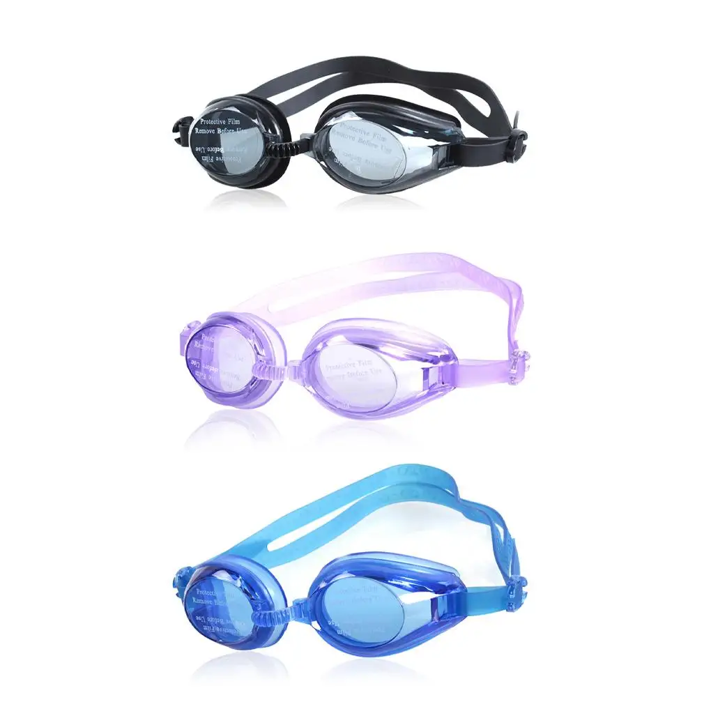 

Очки для плавания с регулируемой защитой глаз, водонепроницаемые цветные очки для плавания, линзы, тренировочное оборудование, бассейн с ушными вкладышами