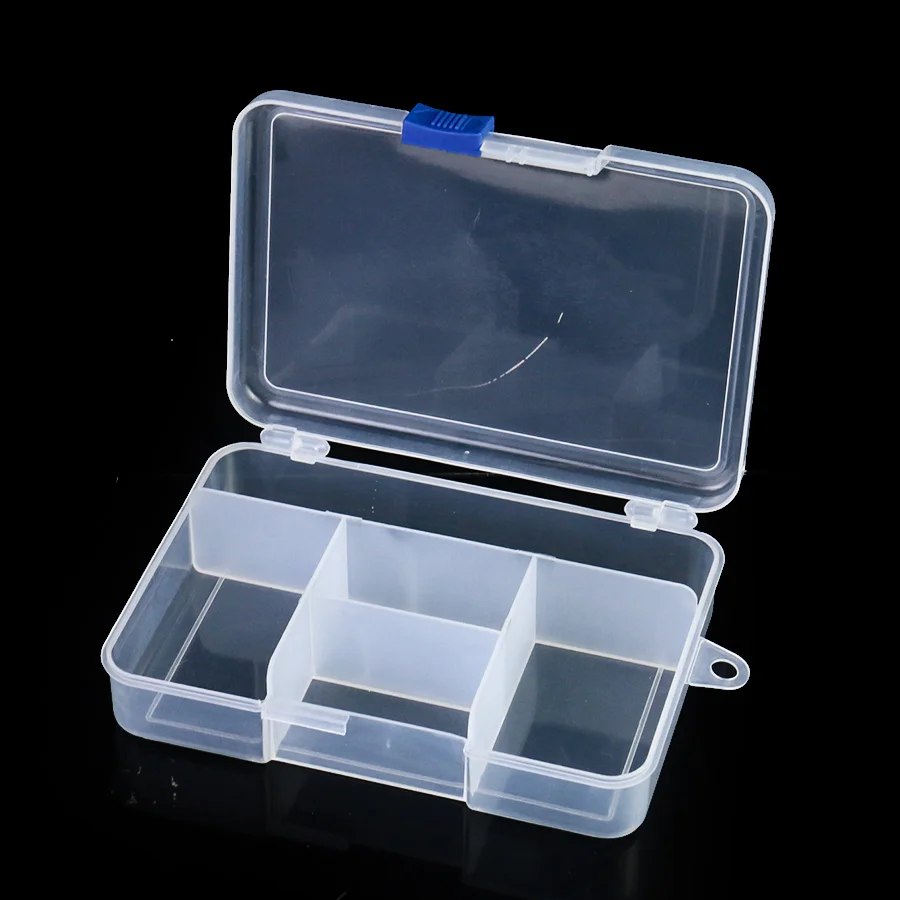 

Transparent Plastic Screw Storage Box Can Hold Tools and Electronic Parts with Lid Hardware Component Classification Box