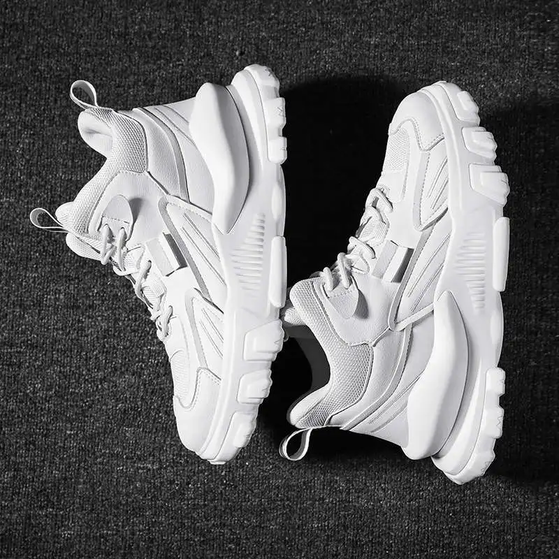 

Women's Sports Shoes Brands Fasion Luxury Brand Shoes Slipstop Tennis Female Tourism Male Shoes Sneakers Oversized Tennis White