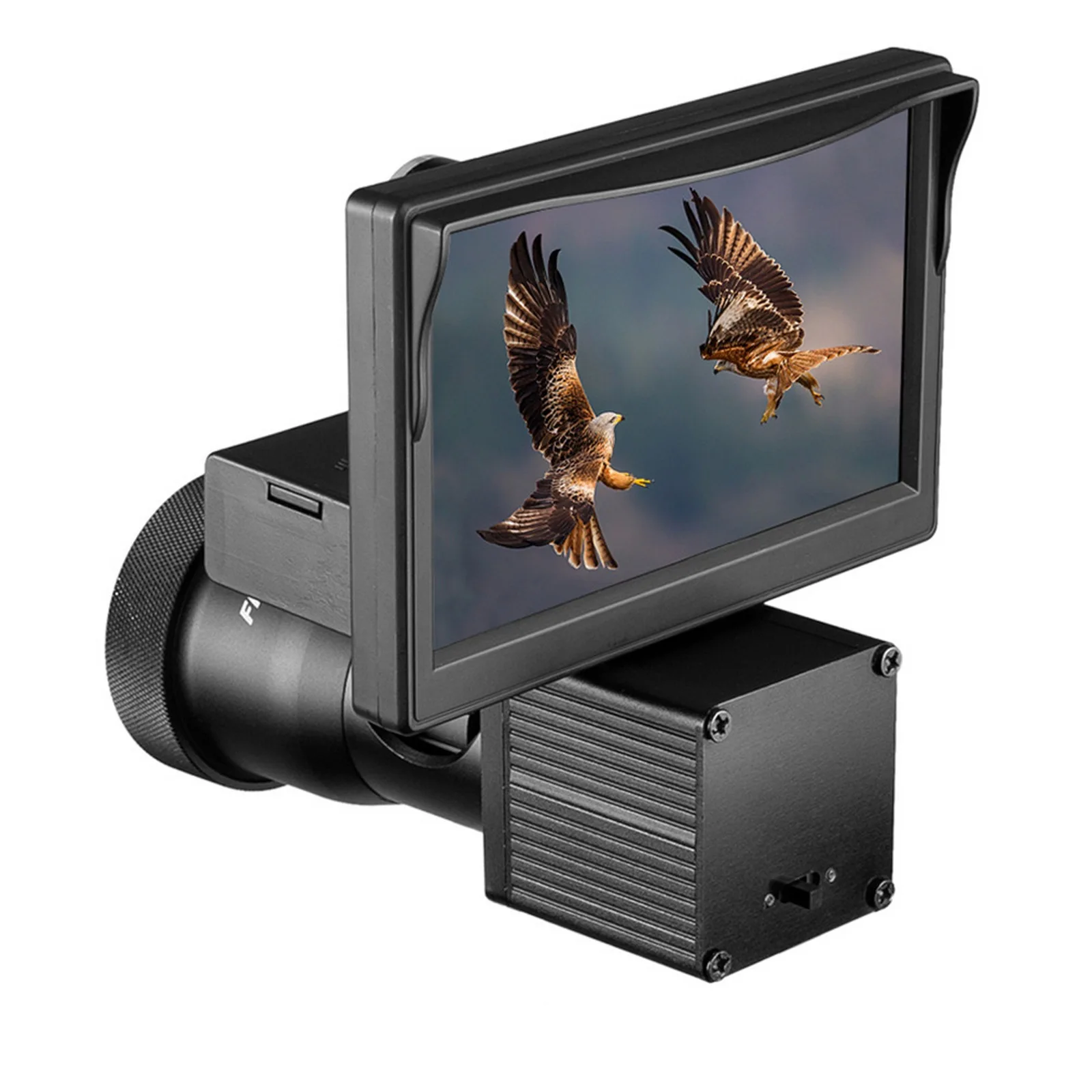 

Комплект ночного видения HD 1080P 4,3 дюймовый дисплей сиамский прицел видеокамеры инфракрасный осветитель оптический прицел для охоты