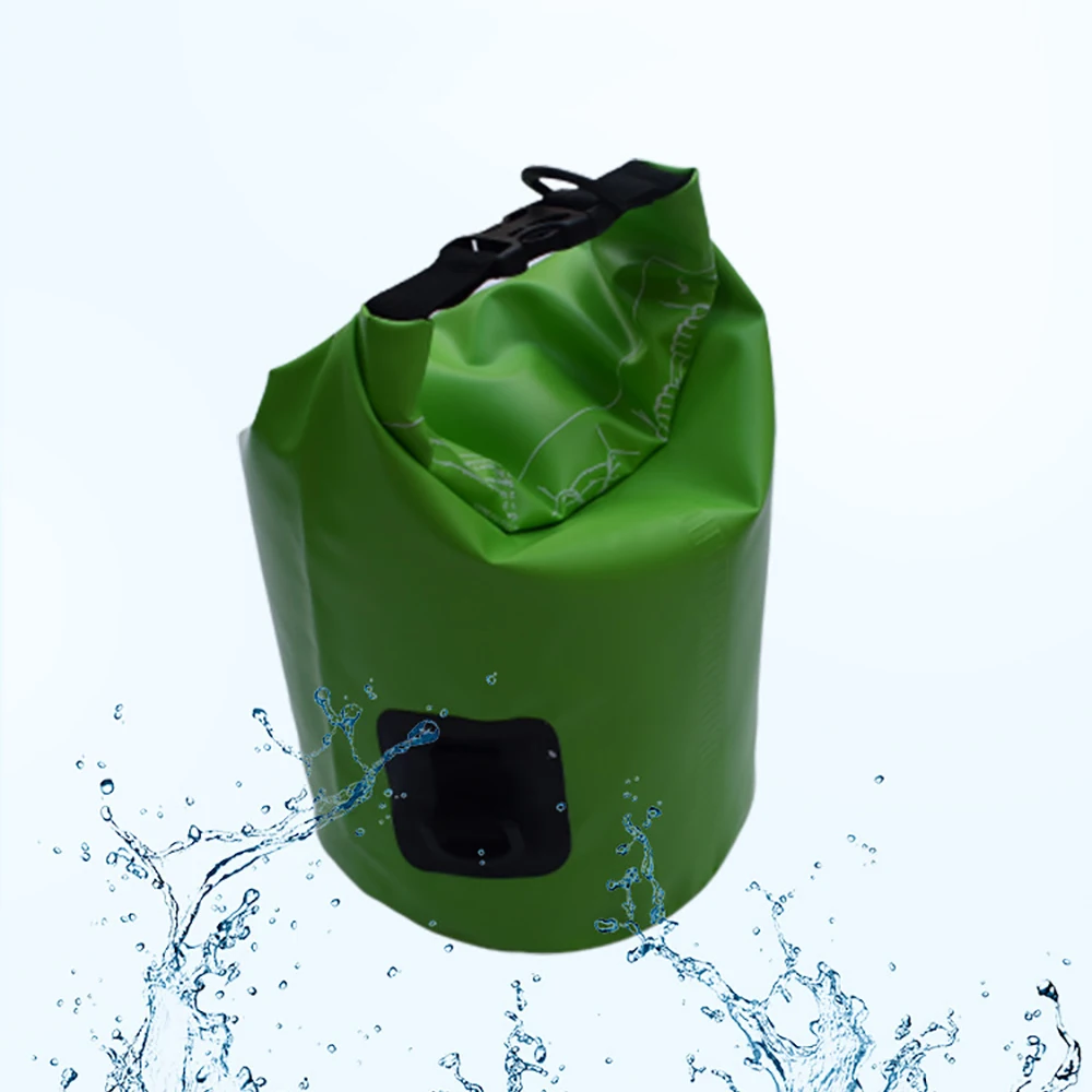 2 Pack Roll Top Lightweight Waterproof Gear Bag Backpack for Kayaking Boating Fishing Rafting Hiking Swimming Travel Camping