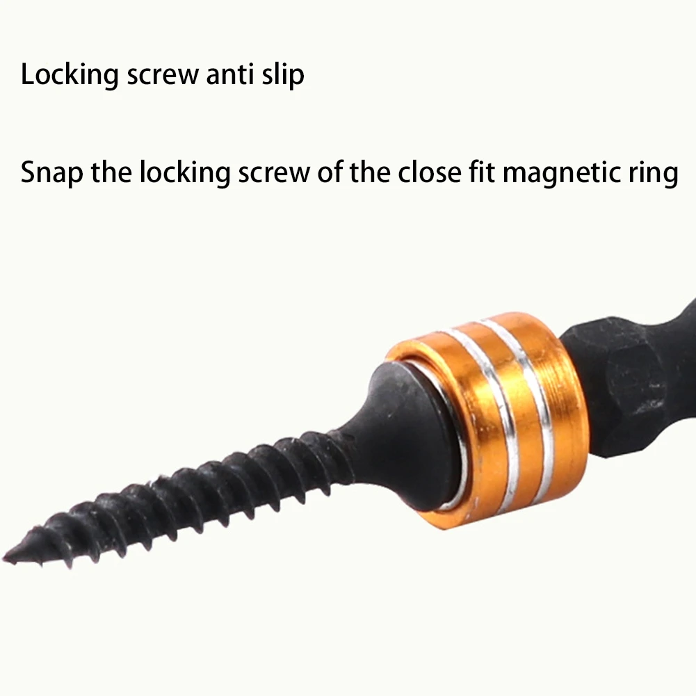 Promotion! 10PCS Magnetic Ring Phillips Double Cross Head Screwdriver Bit Anti-Slip Ph2 Strong Hardness S2 65Mm Bits |