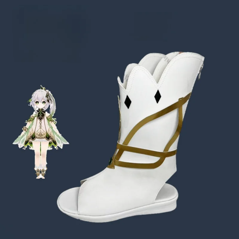 Обувь для косплея нахида GenshinImpact аниме китайский стиль Хэллоуин женщин реквизит