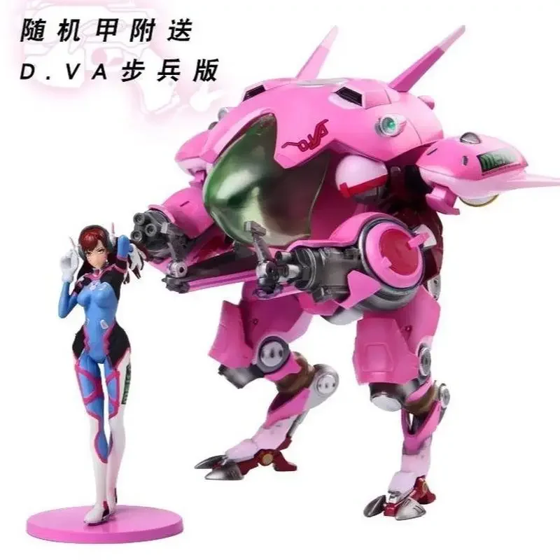Фото Коллекционная фигурка D.Va из Overwatch, 26 см, аниме-статуэтка, ПВХ, модель, игрушка, украшение, подарок для рабочего стола №3