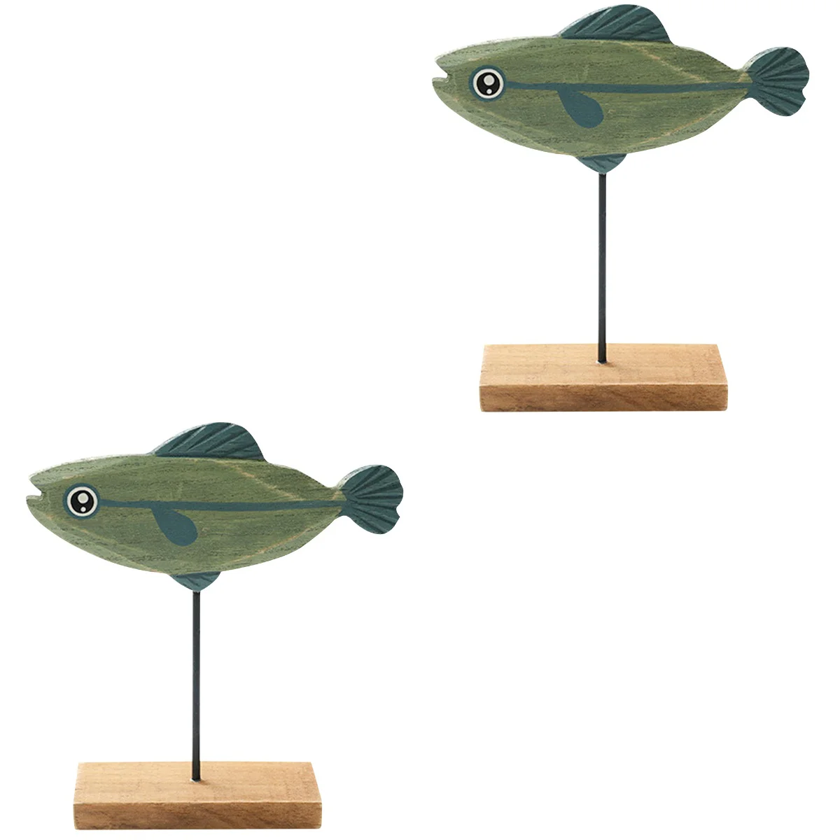 

2x Small Craft Nautical Desktop Decor Cartoon Nautical Decor Children's Room Decor for Home Living Room Hotel