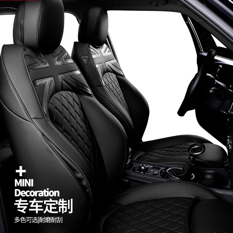 

Car Seat Cover Cushion Pad For Mini Cooper R56 R50 R52 R53 R55 R57 R60 R61 F54 F55 F56 F57 F60 Leather Accessories Customized