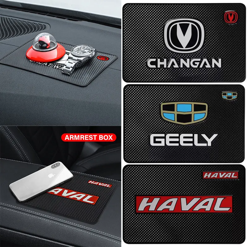 Автомобильный нескользящий коврик для приборной панели, держатель телефона, липкие Нескользящие коврики из ПВХ для Acura RL, Integra, ILX, TL, TLX, MDX, RDX, CL, CSX, RSX, ZDX, TSX, NSX