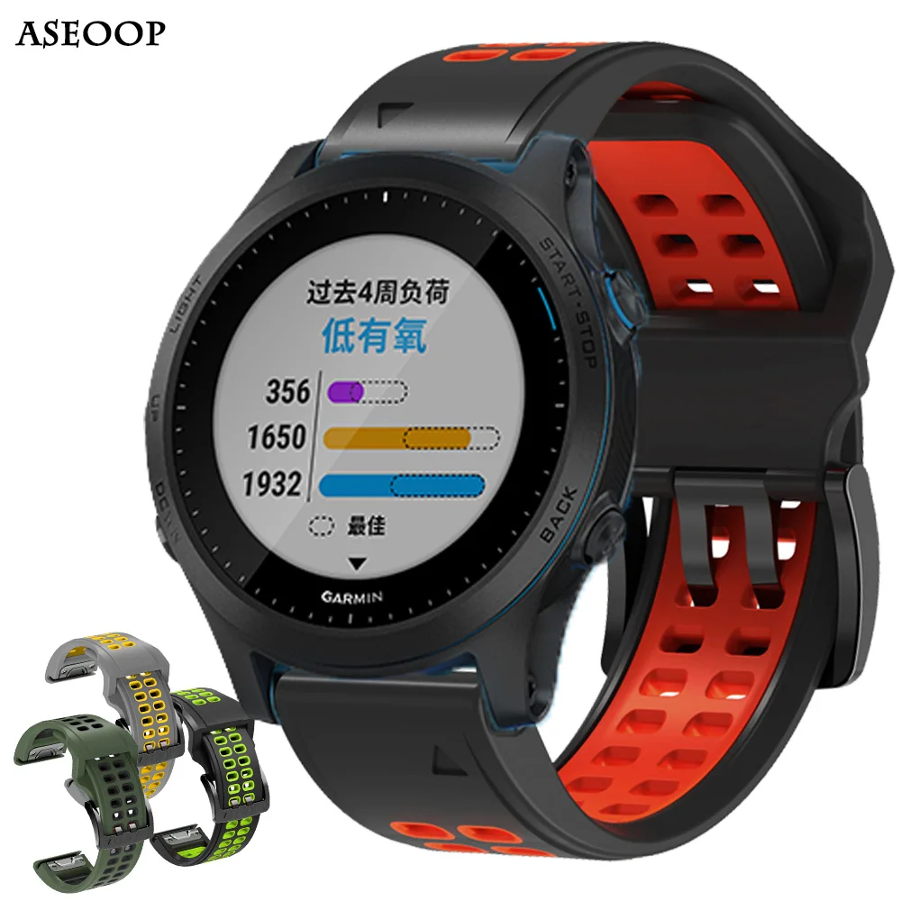 

Ремешок для Garmin Fenix 7 6 5 Epix, силиконовые браслеты, аксессуары 7X 5X Plus 6X Pro 935 3HR 22 26 мм Quickfit reloj inteligente