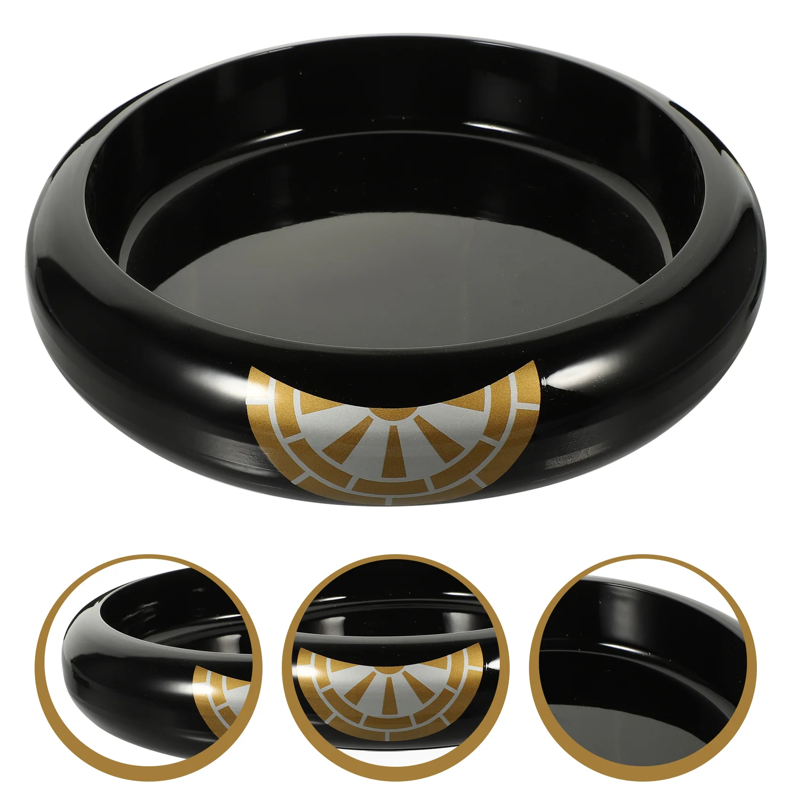 

Sushi Plate Dinner Accessory Convenient Plastic Household Dish Reusable Tray Daily Serving