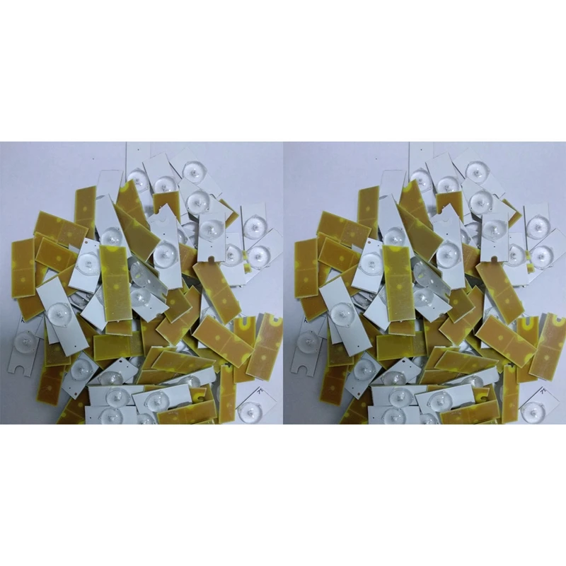 

3V SMD Lamp Beads with Optical Lens Fliter for 32-65 Inch LED TV Repair(40Pcs 3V)