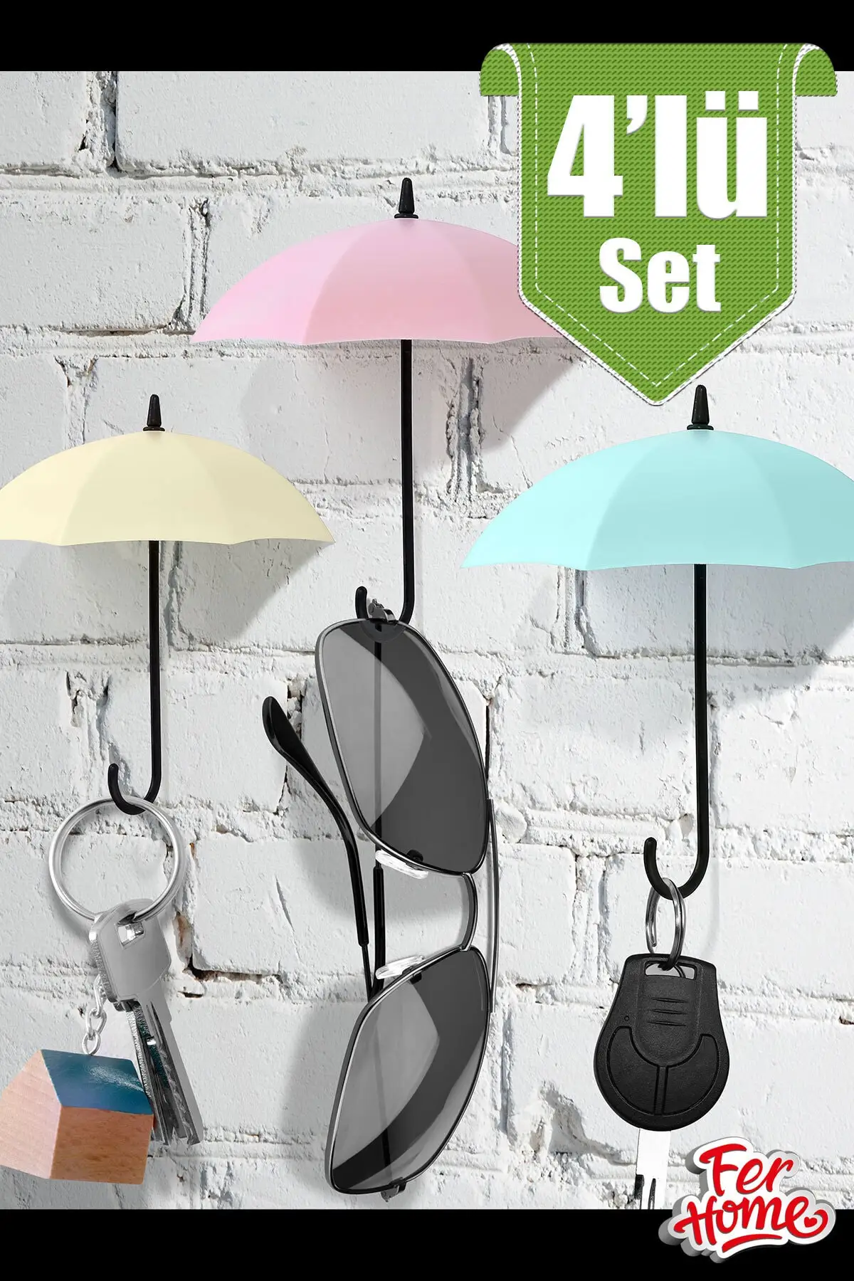 Набор аксессуаров для украшения стен 4 шт.