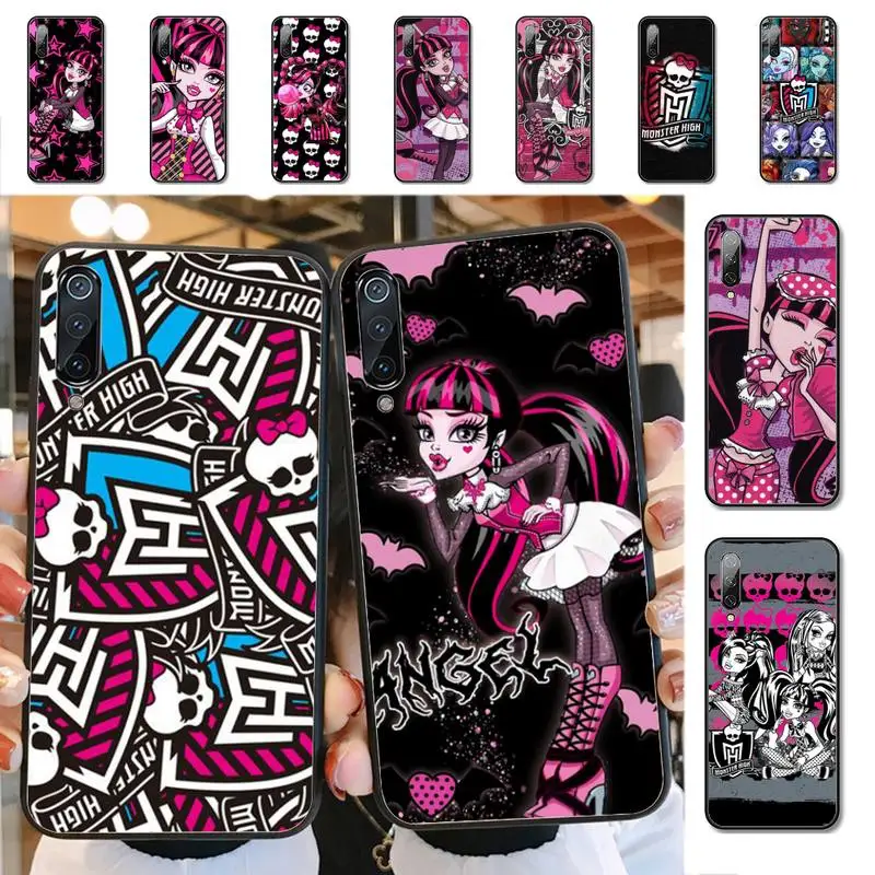 

M-Monster Cartoon High Phone Case for Xiaomi mi 5 6 8 9 10 lite pro SE Mix 2s 3 F1 Max2 3 funda