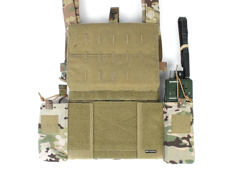 Outdoor Sports Tactics JPC2 .0 Vest Accessories A Pair Of Left And Right Radio Bag Separation Bags Are Built In The Side Wall