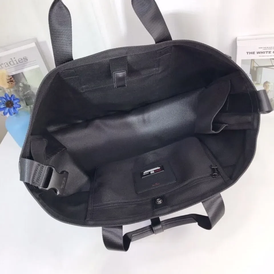 Tumi Alpha 3 Series Casual Light Business Briefcase Ballistic Nylon Men's Large Capacity Shoulder Portable Travel Bag